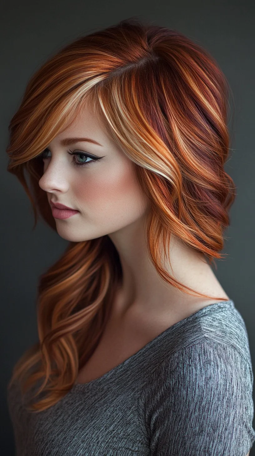 Stunning Layers with Vivid Blends: The Ultimate Effortless Glam Hairdo